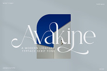 Avakine - Modern Ligature Typface