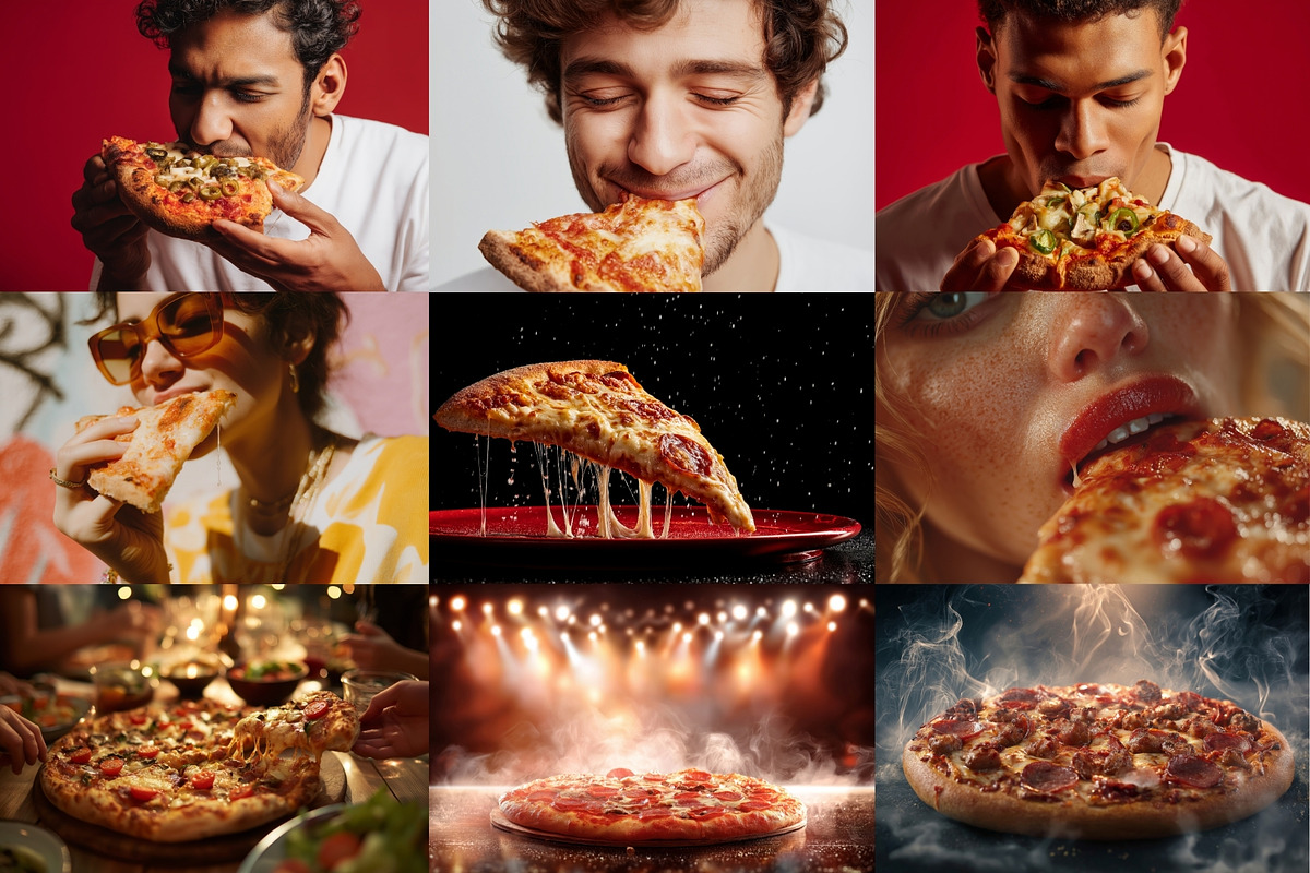 Aesthetic Pizza Stock Photos, a Food & Drink Photo by HipFonts (Photo 7 of 11)