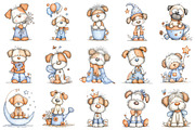 Whimsical Cute Dog Sublimation, an Illustration by Pixels.Craft (Thumbnail 5 of 6)