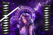 PROCREATE MAGIC SHINE & GLITTER, a Brush Add-On by AlexandraArt (Thumbnail 5 of 14)