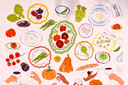 Tomato Club. Fall Harvest Wall Art, a Seasonal Illustration by Mio Buono (Thumbnail 7 of 13)