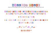 Paper Cut Out Color Bitmap Font, a Handwritten Font by Kasia Sokolovska (Thumbnail 4 of 7)