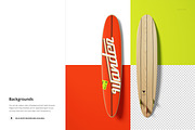 Surfboard Longboard Mockup, a Merchandise Mockup by Creatsy (Thumbnail 5 of 6)