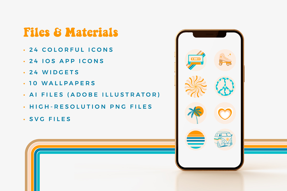 Retro Icons, an Icon by ChicGraphix (Photo 4 of 5)