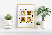 Halloween Postage Stamp PNG, an Illustration by Craft Nest (Thumbnail 4 of 6)