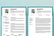 Vol.63 Resume & CV Template, a Resume Template by Hito Graphic (Thumbnail 3 of 8)