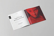 Minimalist Square Brochure Mockup, an Advertising Mockup by DesignRushMarket (Thumbnail 8 of 11)