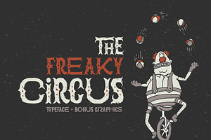 The Freaky Circus Font