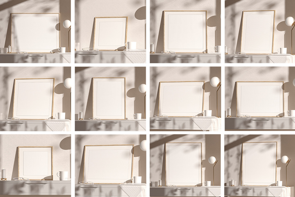 Frames Animated Mockups Bundle, an Advertising Mockup by rebrandy (Photo 7 of 14)