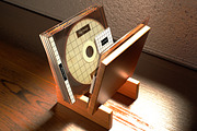 CD Music Cassette Mockup, a Product Mockup by graphicook (Thumbnail 3 of 6)