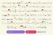 Meadow Flowers & Plants PNG Pack, an Object Graphic by Tomasz Ostrowski Design (Thumbnail 3 of 3)