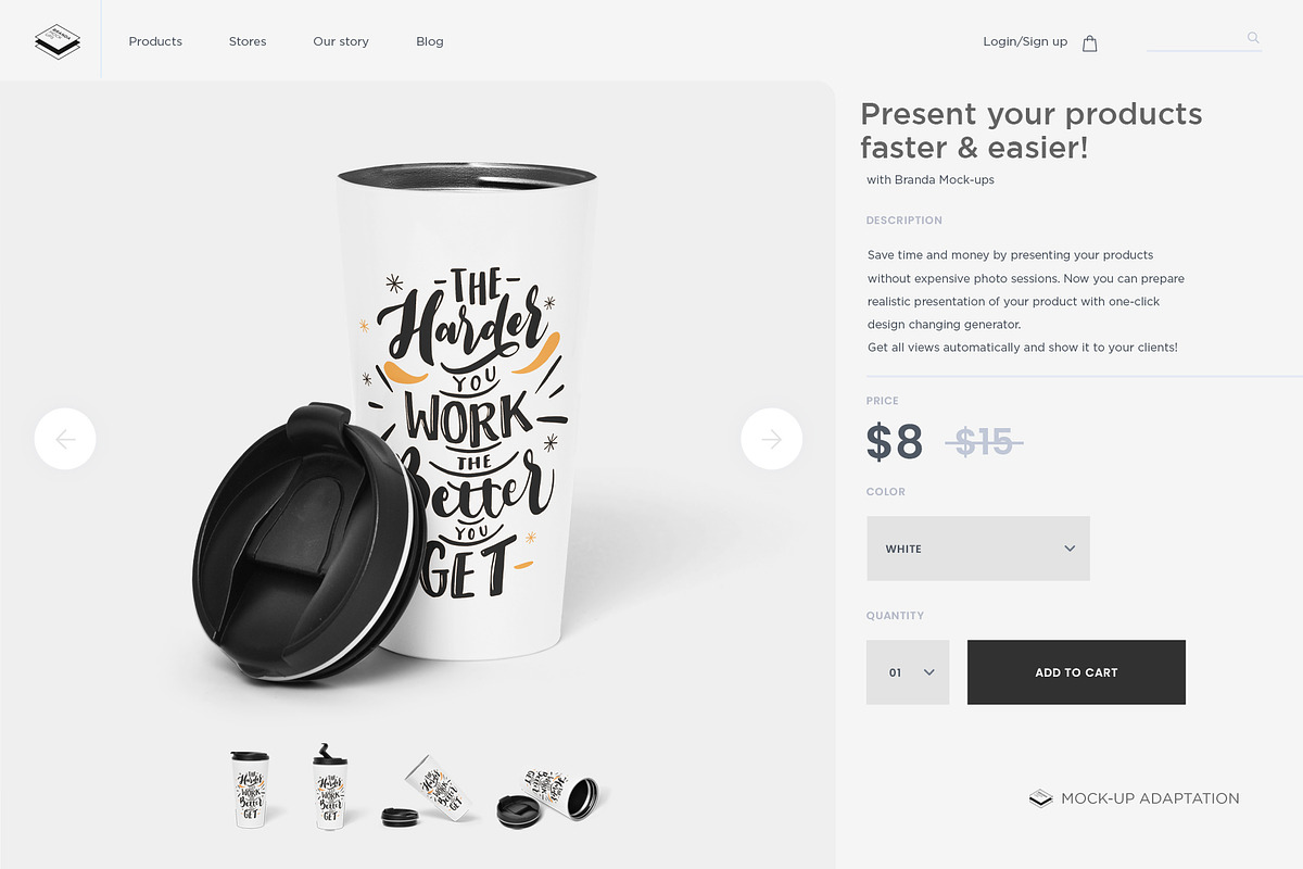Tumbler Mock-up, a Cups & Container Mockup by Branda Keeps (Photo 12 of 17)