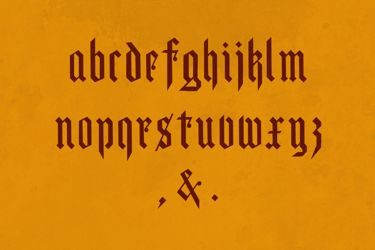 Parapet - Blackletter Typeface preview 2