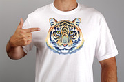 Watercolor tiger portraits, an Animal Illustration by Watercolor fantasy (Thumbnail 2 of 4)