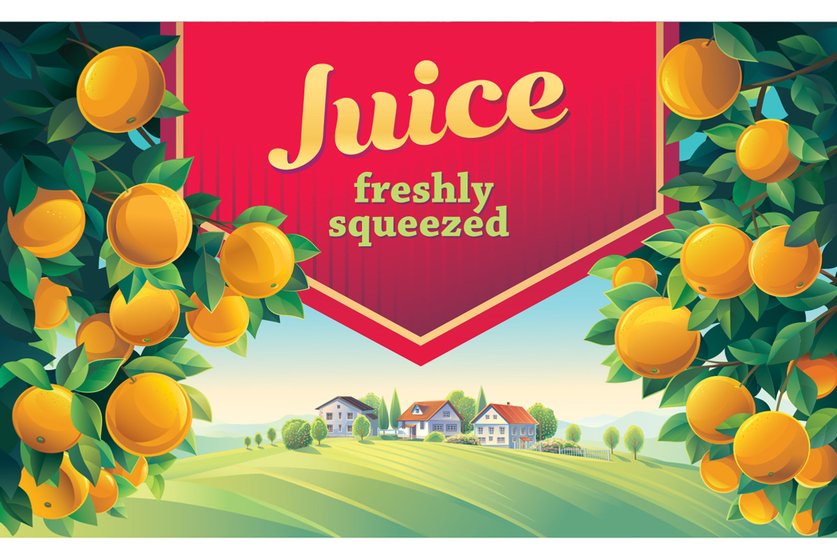 Summer fruity landscape, a Food Illustration by Countryside life (Photo 11 of 13)