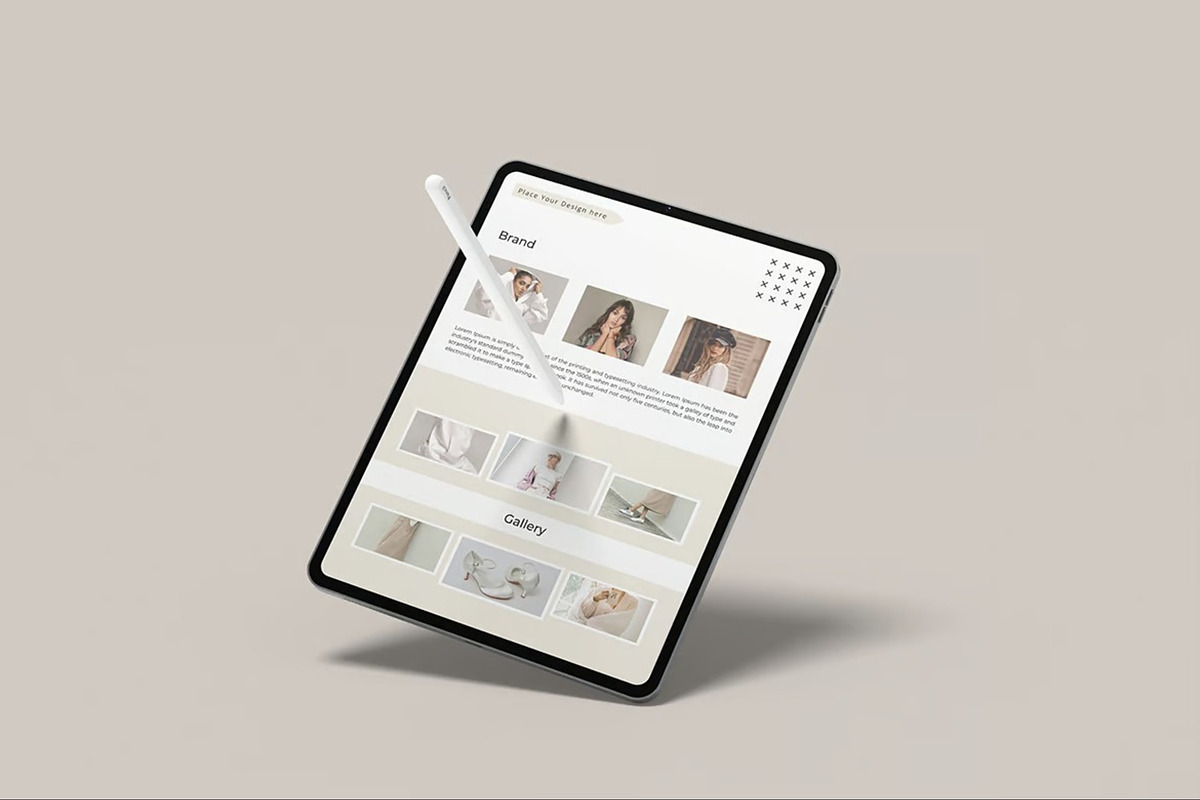 iPad Pro Mockup, an iPad Mockup by Hubzway (Photo 8 of 10)