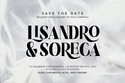 Brate Gaston, a Serif Font by Kenzvalley (Thumbnail 7 of 8)