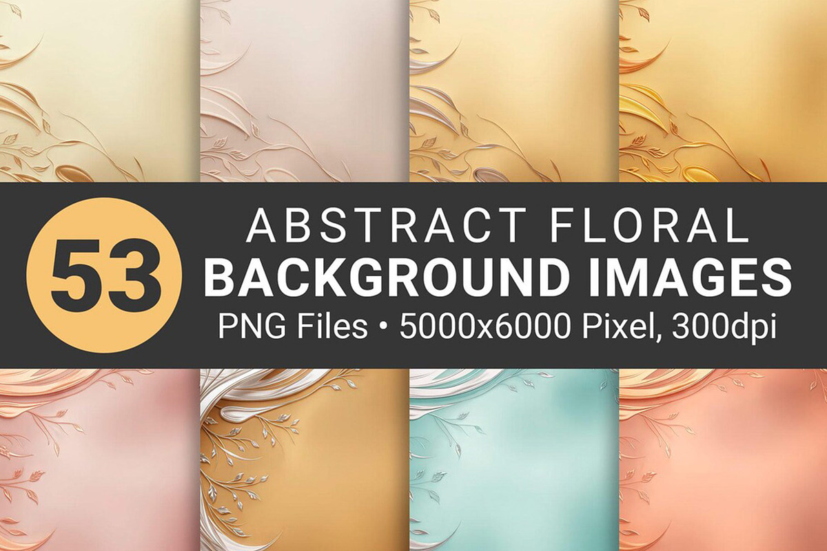 Abstract Floral Funeral Backgrounds, a Background Graphic by Godserv Designs (Photo 5 of 11)