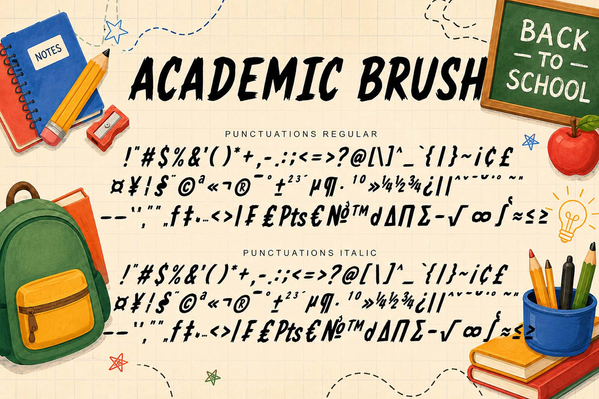 Academic Brush, a Brush Add-On by Yoga Letter (Photo 7 of 8)
