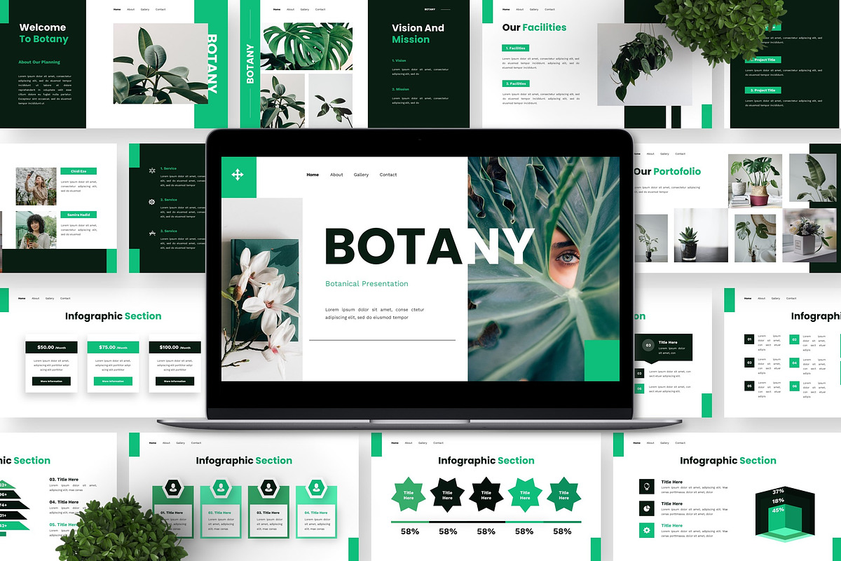 Botany - Botanical Keynote, a Presentation Template by Deepslide Studio (Photo 2 of 6)