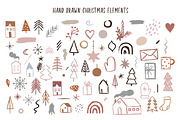 Hand Drawn Xmas Elements & Patterns, a Pattern Graphic by Marish (Thumbnail 5 of 8)