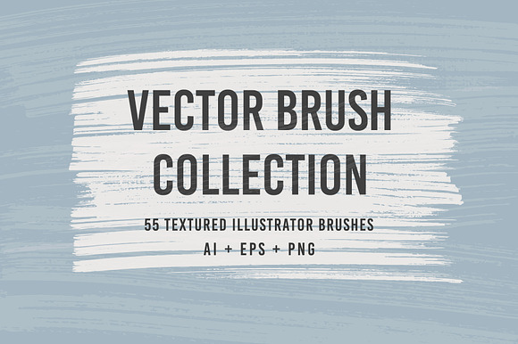 55 Vector Brushes Collection preview 5