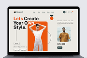 Fashion Ecommerce Landing Page, a Landing Page Template by Annora Studio (Thumbnail 2 of 5)