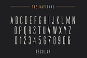 The National | Condensed Type Family, a Sans Serif Font by Hustle Supply Co. (Thumbnail 9 of 15)