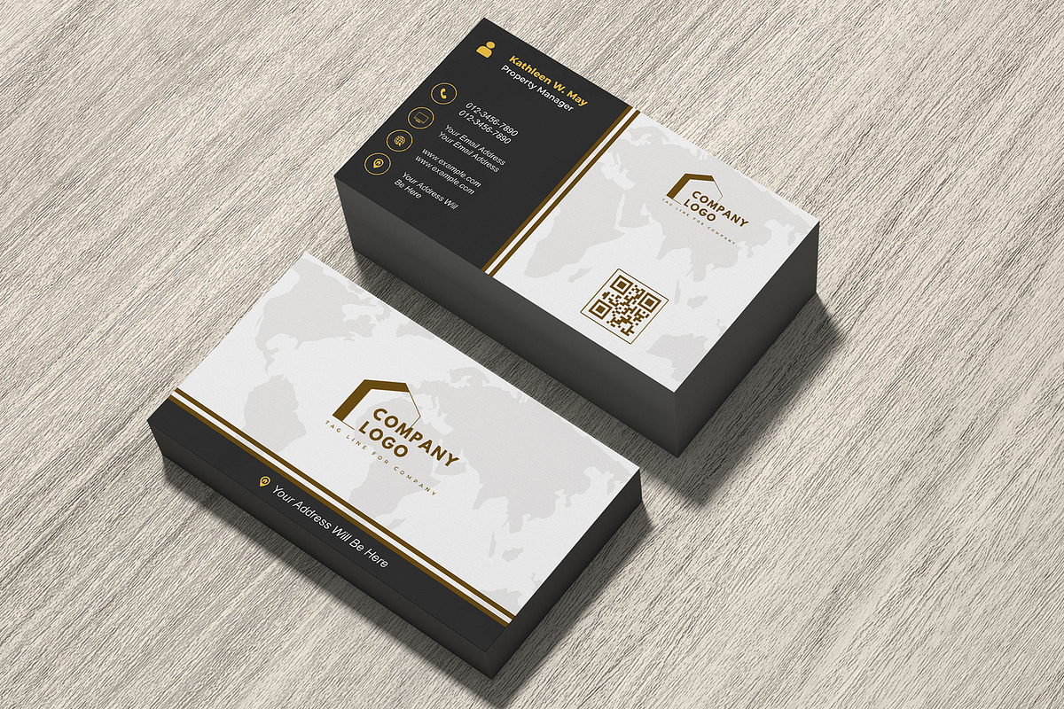 Clean Business Card Template preview 2