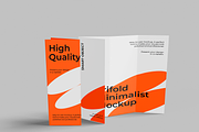 Trifold Minimalist Mockup, an Advertising Mockup by Bartama Graphic (Thumbnail 3 of 3)
