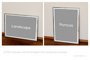 Mockup for photo or poster, a Product Mockup by Hombre-cz (Thumbnail 1 of 5)