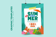 Summer Set Graphic Design V24, a Flyer Template by twinstd (Thumbnail 2 of 6)
