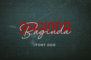 Baginda | Font Duo, a Script Font by zuzulgo (Thumbnail 1 of 7)