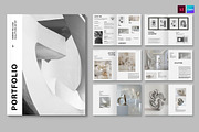 Minimalist Art Portfolio Template, a Brochure Template by BrandPacks (Thumbnail 1 of 7)