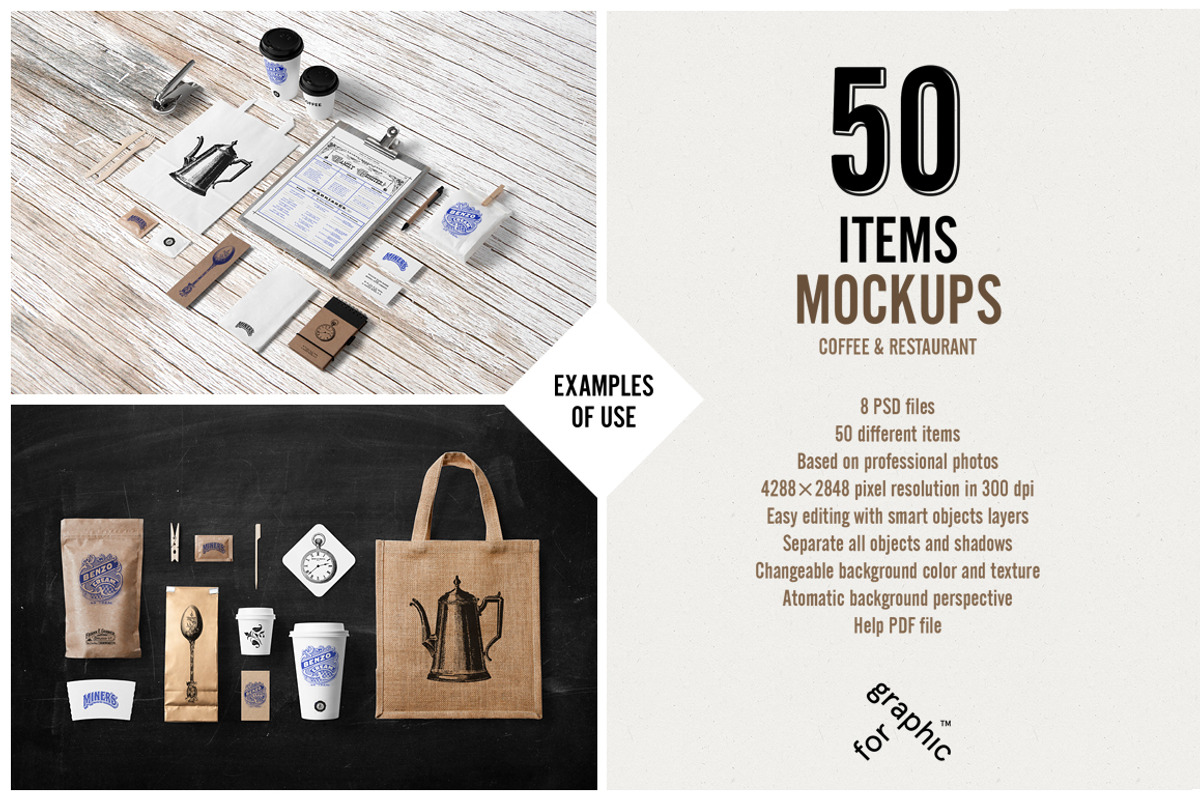 Coffee Stationery / Branding Mock-Up, a Product Mockup by forgraphic™ (Photo 5 of 5)