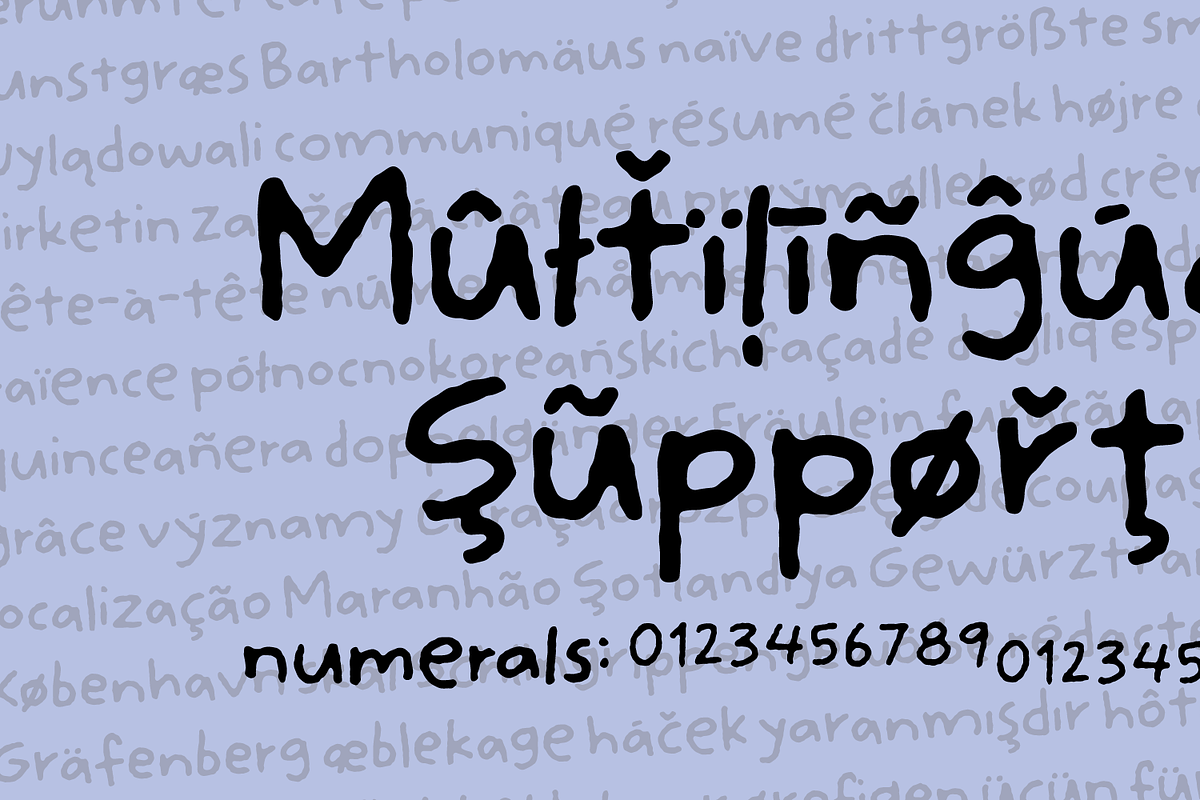 We Need A Holiday! ASAP! :), a Handwritten Font by pizzadudedotdk (Photo 8 of 8)