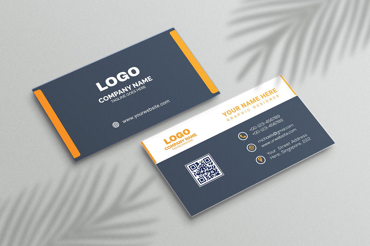 Modern Corporate Business Card, a Business Card Template by Vitoria's Collection (Photo 2 of 4)