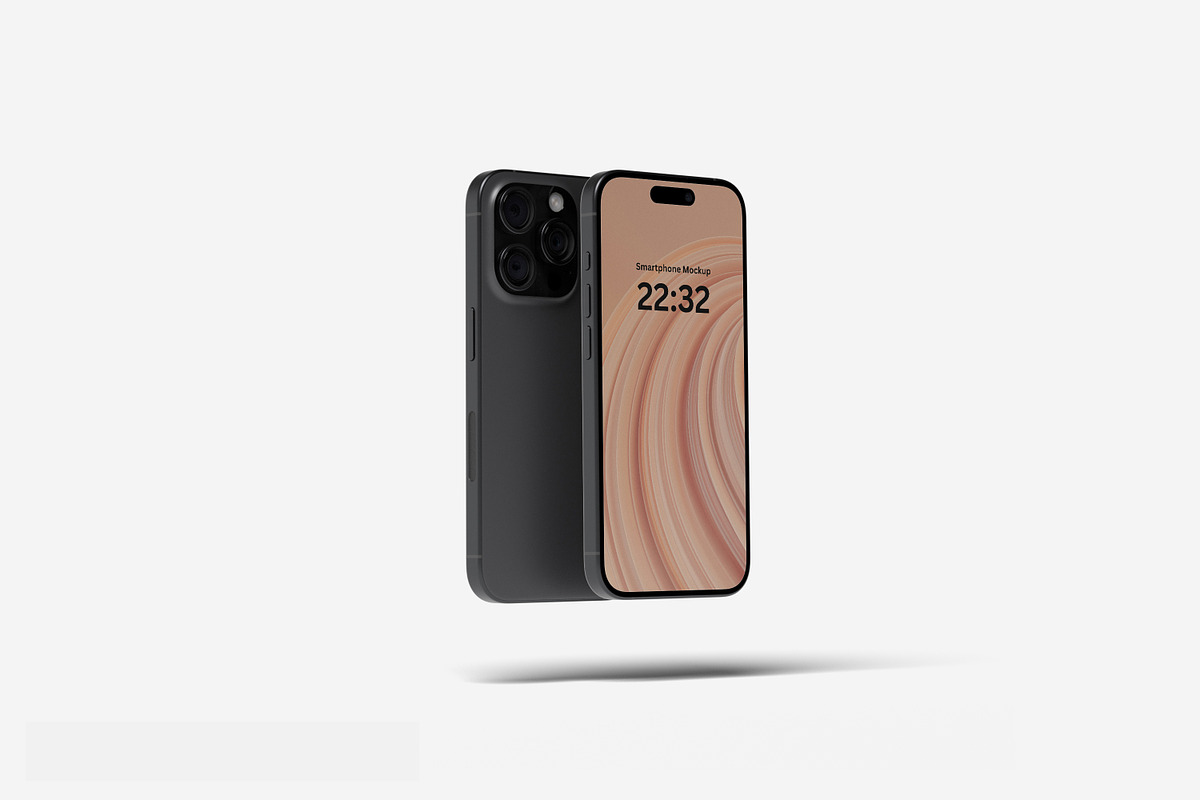 Iphone 15 Pro Max Mockup, an iPhone Mockup by ulfatunnazira (Photo 3 of 5)