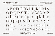 Heksilo - Luxury Serif Font, a Serif Font by Say Studio (Thumbnail 9 of 10)