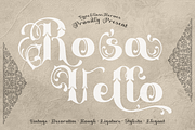 Rosavello Font, a Blackletter Font by TypeClassHeroes (Thumbnail 1 of 10)