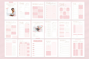 Yearly Digital Planner Canva