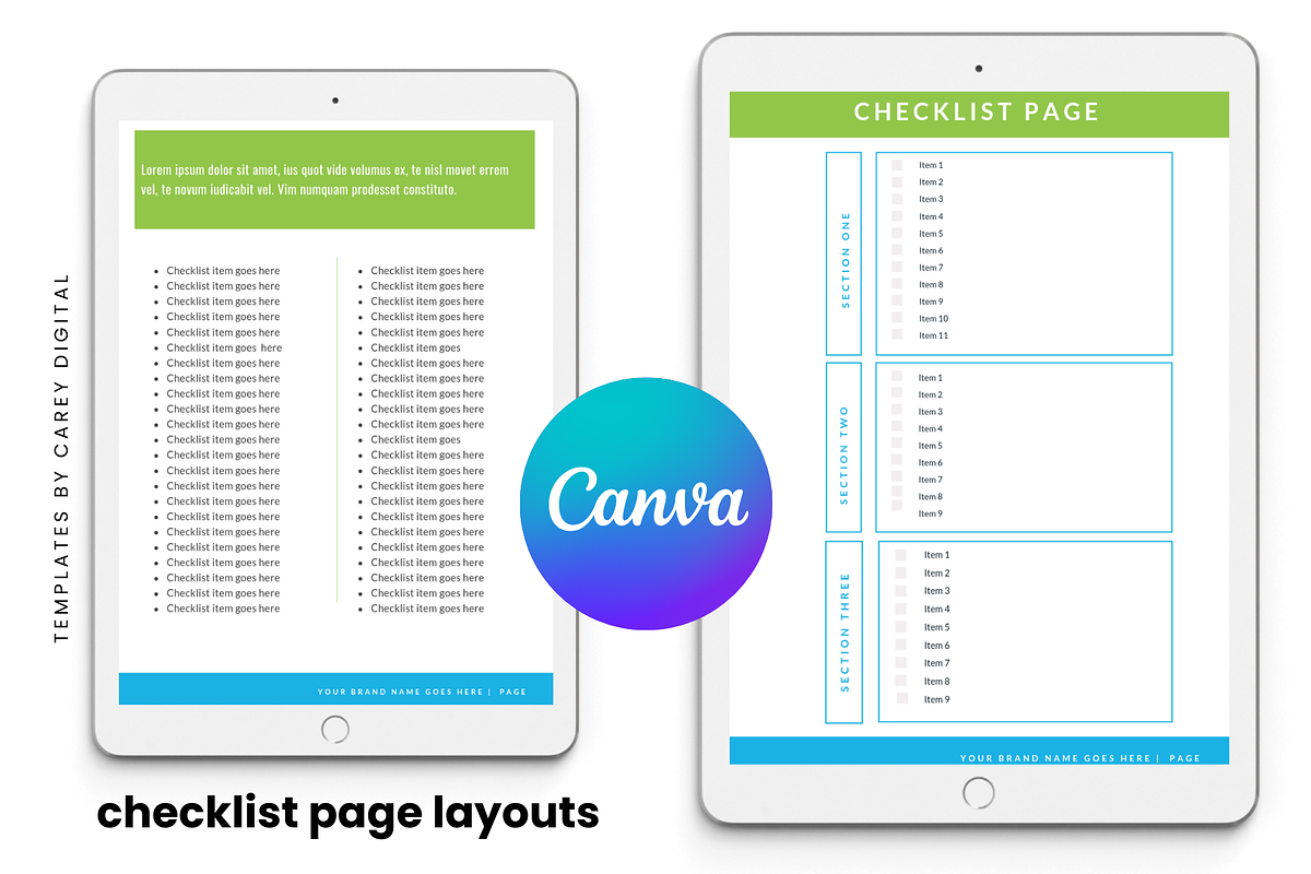 Multipurpose Canva Workbook Ebook, a Marketing Template by Templates by Carey (Photo 12 of 12)
