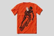 Cycling cyclists silhouettes set, a Person Illustration by Kluva's Wavy Silhouettes (Thumbnail 4 of 4)