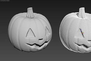 Halloween 3d Assets Pack