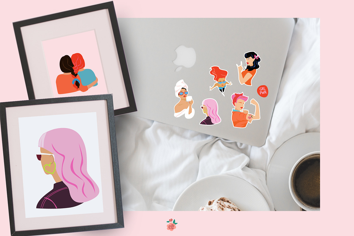 GIRL POWER, an Illustration by Alena (Photo 3 of 3)