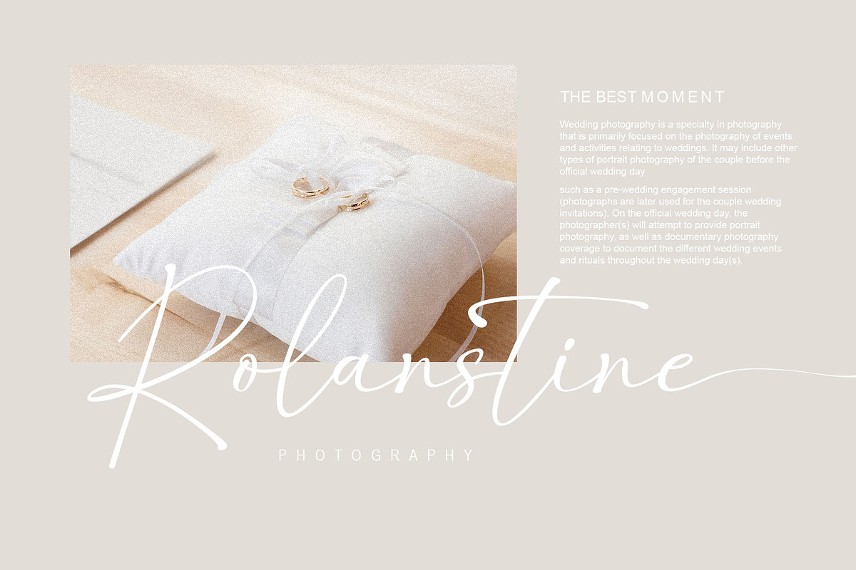 Historina - Elegant Font, a Script Font by MJB Letters (Photo 7 of 9)