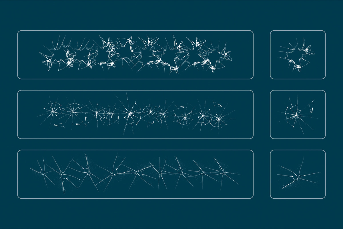Broken Glass Brushes, a Brush Add-On by Mohamed Saber (Photo 4 of 6)