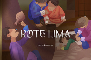 ROTE LIMA - DISPLAY FONT