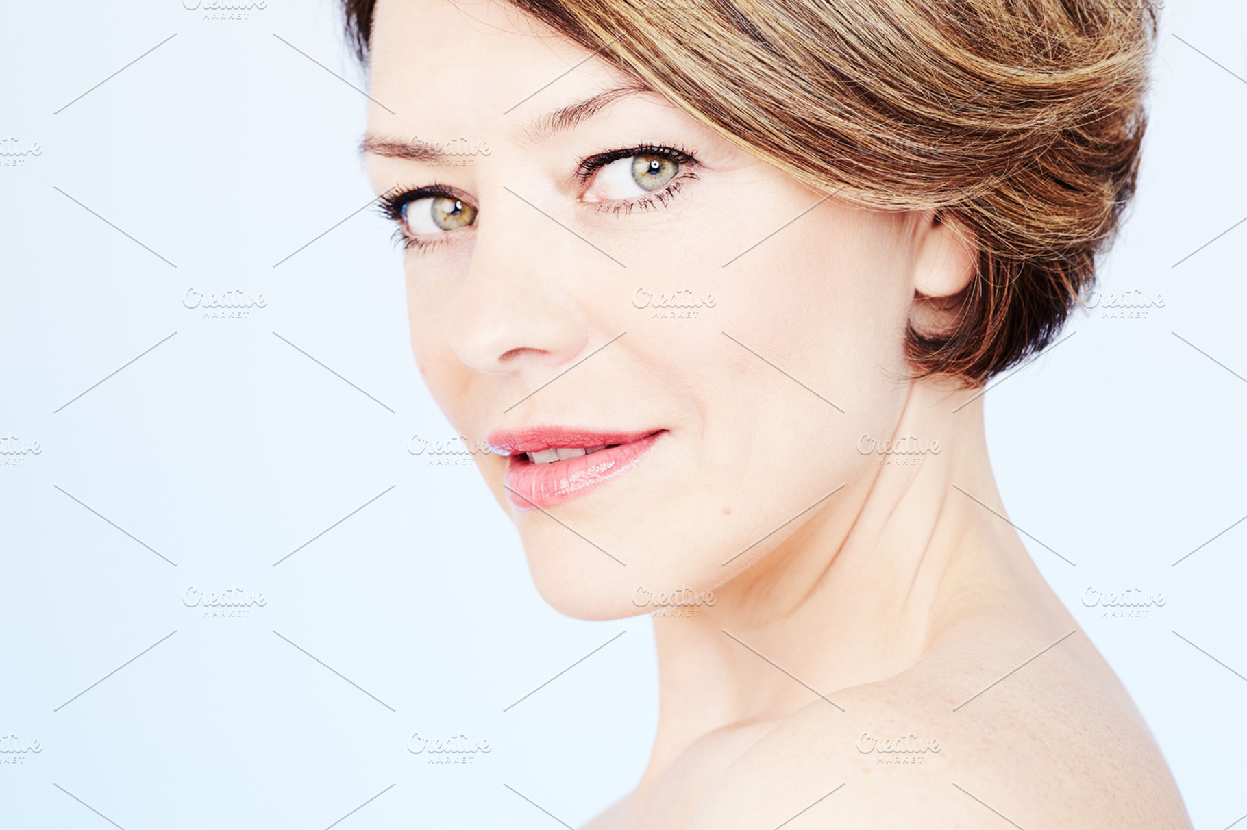Mature woman portrait featuring 40s, anti-aging, and attractive, a Beauty & Fashion Photo by Sergey Furtaev