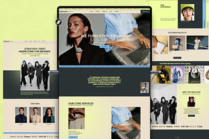 Showit Website Template for Agency, an App Template by Digital&Chic